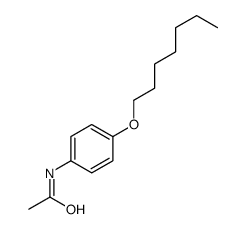 N-(4-heptoxyphenyl)acetamide结构式