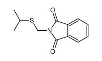 2-(propan-2-ylsulfanylmethyl)isoindole-1,3-dione结构式
