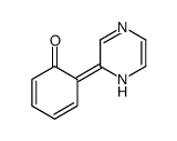 6-(1H-pyrazin-2-ylidene)cyclohexa-2,4-dien-1-one Structure