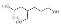1,5-Pentanediol,2-(2-methylpropyl)-结构式