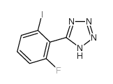 5-(2fluoro-6-iodophenyl)-1h-tetrazole Structure