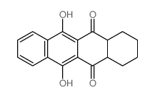 6,11-dihydroxy-1,2,3,4,4a,12a-hexahydrotetracene-5,12-dione Structure