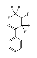 2,2,3,4,4,4-hexafluoro-1-phenylbutan-1-one Structure