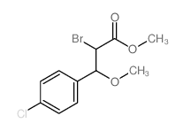 methyl 2-bromo-3-(4-chlorophenyl)-3-methoxy-propanoate picture