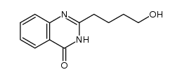 2-(4-hydroxybutyl)quinazolin-4(1H)-one Structure