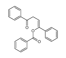 (4-oxo-1,4-diphenylbut-1-enyl) benzoate结构式