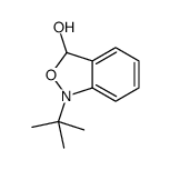 1-tert-butyl-3H-2,1-benzoxazol-3-ol结构式