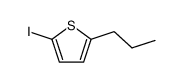 2-iodo-5-propyl-thiophene Structure