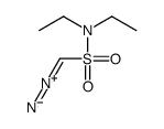 1-diazo-N,N-diethylmethanesulfonamide结构式