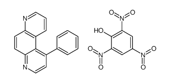 1-phenyl-4,7-phenanthroline,2,4,6-trinitrophenol结构式