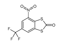 4-nitro-6-(trifluoromethyl)-1,3-benzodithiol-2-one Structure