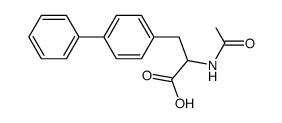 3-([1,1’-Biphenyl]-4-Yl)-2-Acetamidopropanoic Acid Structure
