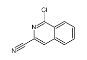 1-chloroisoquinoline-3-carbonitrile Structure