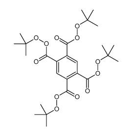 Tetra-t-butylperoxypyromellitate结构式