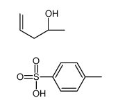 4-methylbenzenesulfonic acid,(2R)-pent-4-en-2-ol结构式