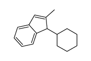 1-cyclohexyl-2-methyl-1H-indene结构式