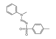 4-methyl-N-[methyl(phenyl)hydrazinylidene]benzenesulfonamide结构式