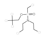 Phosphonamidic acid,N,N-bis(2-chloroethyl)-P-(chloromethyl)-, 2,2,2-trichloroethyl ester picture