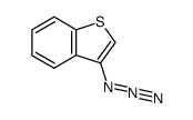3-Azidobenzo[b]thiophene结构式