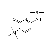 1-trimethylsilyl-4-(trimethylsilylamino)pyrimidin-2-one结构式