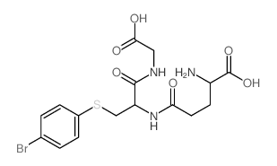 Glycine,N-[S-(4-bromophenyl)-N-L-g-glutamyl-L-cysteinyl]-(9CI)结构式