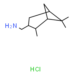 pinane-3-methylammonium chloride结构式
