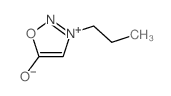 3-propyl-1-oxa-2-aza-3-azoniacyclopenta-2,4-dien-5-olate结构式