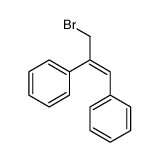 (3-bromo-1-phenylprop-1-en-2-yl)benzene Structure