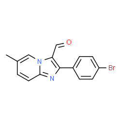 2-(4-BROMO-PHENYL)-6-METHYL-IMIDAZO[1,2-A]-PYRIDINE-3-CARBALDEHYDE picture