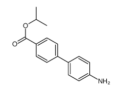 4-氨基-[1,1-联苯]-4-羧酸异丙酯结构式