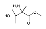 D-Valine, 3-hydroxy-2-methyl-, methyl ester (9CI)结构式