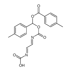 N,N'-(1,2-Ethenediyl)bis(carbamic acid)bis(p-toluic)dianhydride结构式