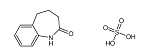 1,3,4,5-tetrahydro-benzo[b]azepin-2-one sulfate结构式