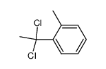 1,1-Dichloro-1-(2-methylphenyl)ethane结构式