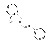 1-methyl-2-[(1E,3E)-4-phenylbuta-1,3-dienyl]-2H-pyridine Structure