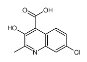 Cinchoninic acid, 7-chloro-3-hydroxy-2-methyl- (5CI) picture