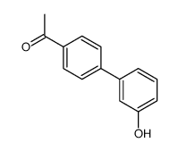 1-[4-(3-hydroxyphenyl)phenyl]ethanone Structure
