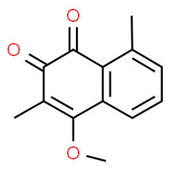 1,2-Naphthalenedione, 4-methoxy-3,8-dimethyl- (9CI) picture