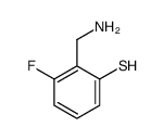 Benzenethiol, 2-(aminomethyl)-3-fluoro- (9CI)结构式