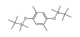 1,4-Bis(tert-butyldimethylsiloxy)-2,5-dimethylbenzene Structure