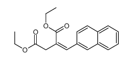 diethyl 2-(naphthalen-2-ylmethylidene)butanedioate结构式