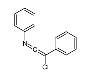 2-chloro-N,2-diphenylethenimine Structure