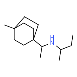 Bicyclo[2.2.2]octane-1-methylamine, N-sec-butyl-alpha,4-dimethyl- (8CI)结构式