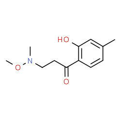 Propiophenone, 2-hydroxy-3-(methoxymethylamino)-4-methyl- (8CI)结构式