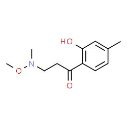 Propiophenone, 2-hydroxy-3-(methoxymethylamino)-4-methyl- (8CI) structure