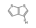 [3-(3)H]thieno[2,3-b]thiophen Structure