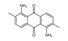 1,5-diamino-2,6-dimethyl-anthraquinone Structure