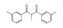 1,3-Propanedione, 2-methyl-1,3-bis(3-methylphenyl)结构式