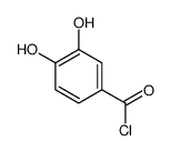 Benzoyl chloride, 3,4-dihydroxy- (9CI)结构式