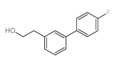 3-(4-FLUOROPHENYL)PHENETHYL ALCOHOL Structure